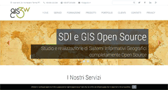 Desktop Screenshot of gis3w.it
